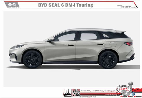 BYD SEAL 6 DM-i Touring
Rok výroby: 06/2024->
Výrobce tažných zařízení SVC GROUP