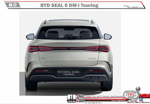 BYD SEAL 6 DM-i Touring
Rok výroby: 06/2024->
Výrobce tažných zařízení SVC GROUP