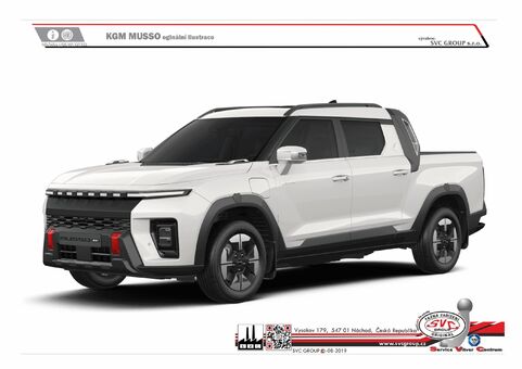 KGM Grand Musso EV
Rok výroby: 3/2025->
Výrobce tažných zařízení SVC GROUP