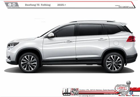 Dongfeng T5
Rok výroby: 02/2025->
Výrobce tažných zařízení SVC GROUP