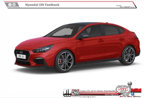 Hyundai i30 Fastback
Facelift III
Rok výroby: 06/2024->
Výrobce tažných zařízení SVC GROUP