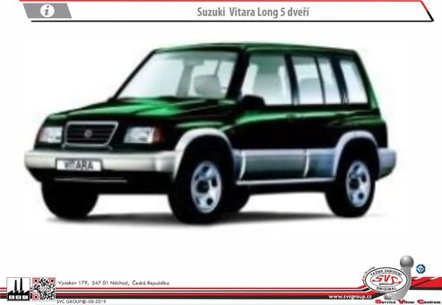 Suzuki Vitara 5 Dveřové provedení