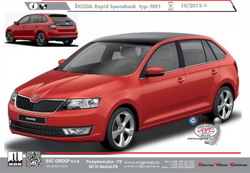 Škoda Rapid Spaceback + Monte Carlo + Scout