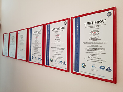 SVC Certifikáty