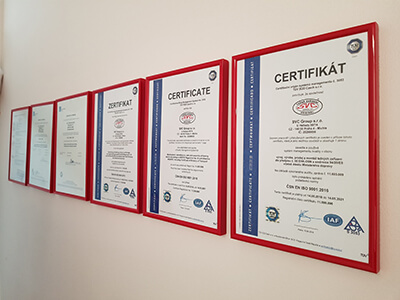 SVC Certifikáty
